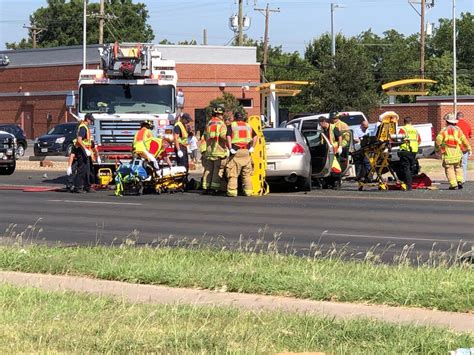Multiple people taken to hospital after crash near  .